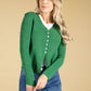 Fine Knit Short Cardigan
