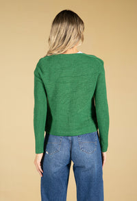 Fine Knit Short Cardigan