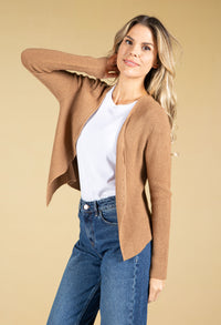Fine Knit Short Cardigan