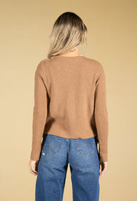 Fine Knit Short Cardigan