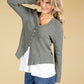 Fine Knit Short Cardigan