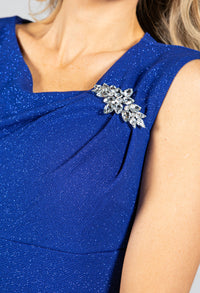 Sleeveless Glitter Detail Dress