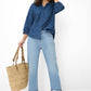 Velia Cotton Embroidered Blouse