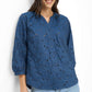 Velia Cotton Embroidered Blouse