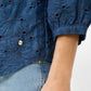 Velia Cotton Embroidered Blouse