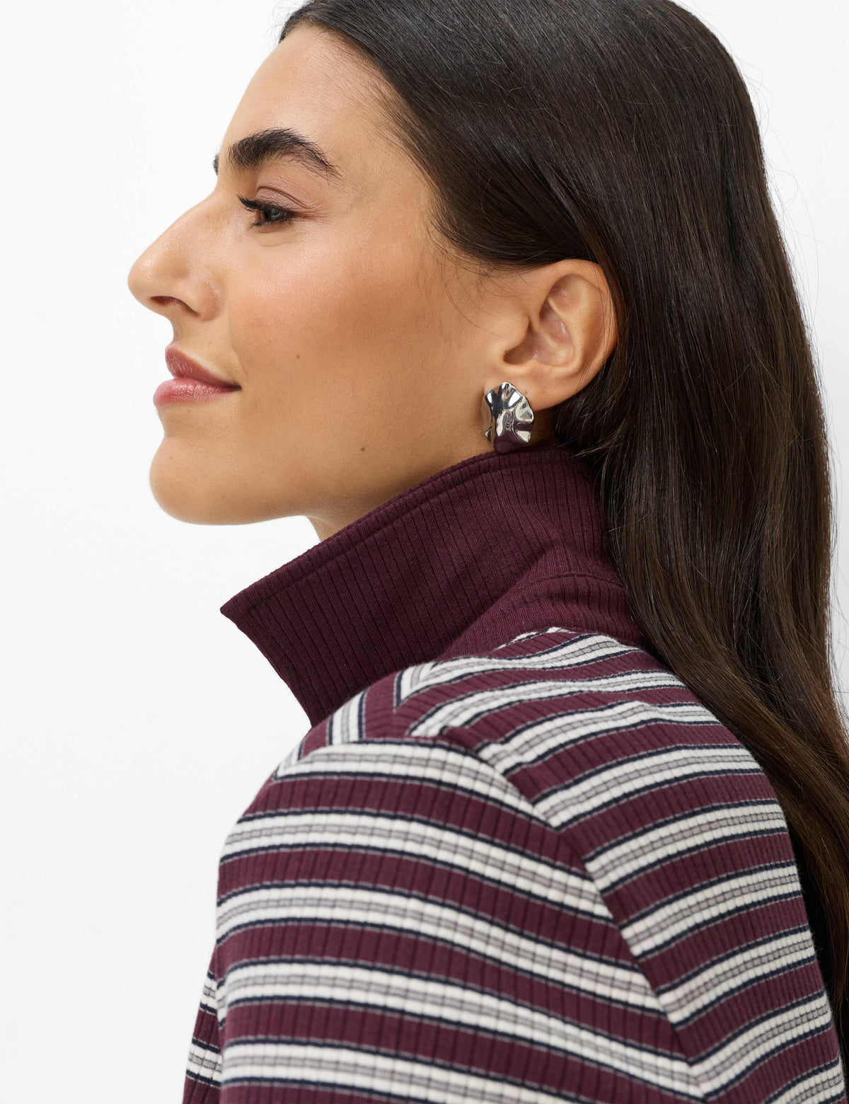 Cleo Ribbed Polo Top