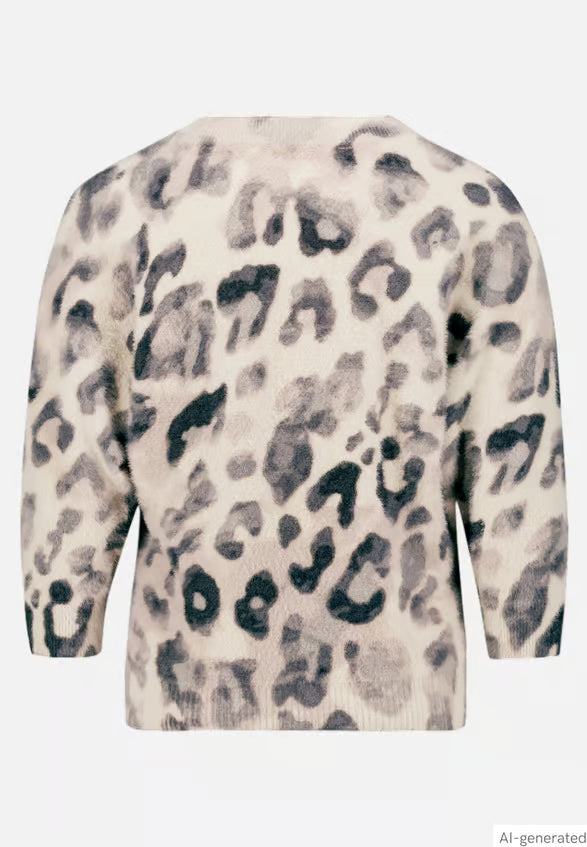 Leopard Print Sweater