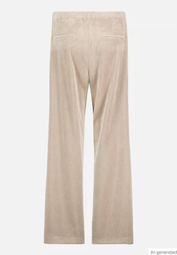 Wide Leg Cordurory Trousers