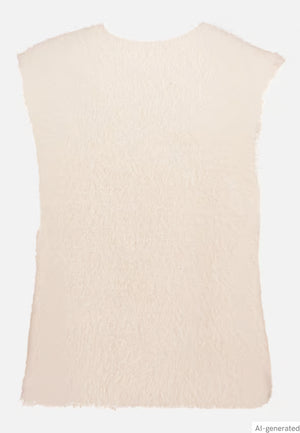 Sleeveless Fluffy Vest