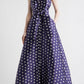 Satin Polka Dot Shirt Dresses