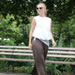 Satin Effect Balloon Trousers