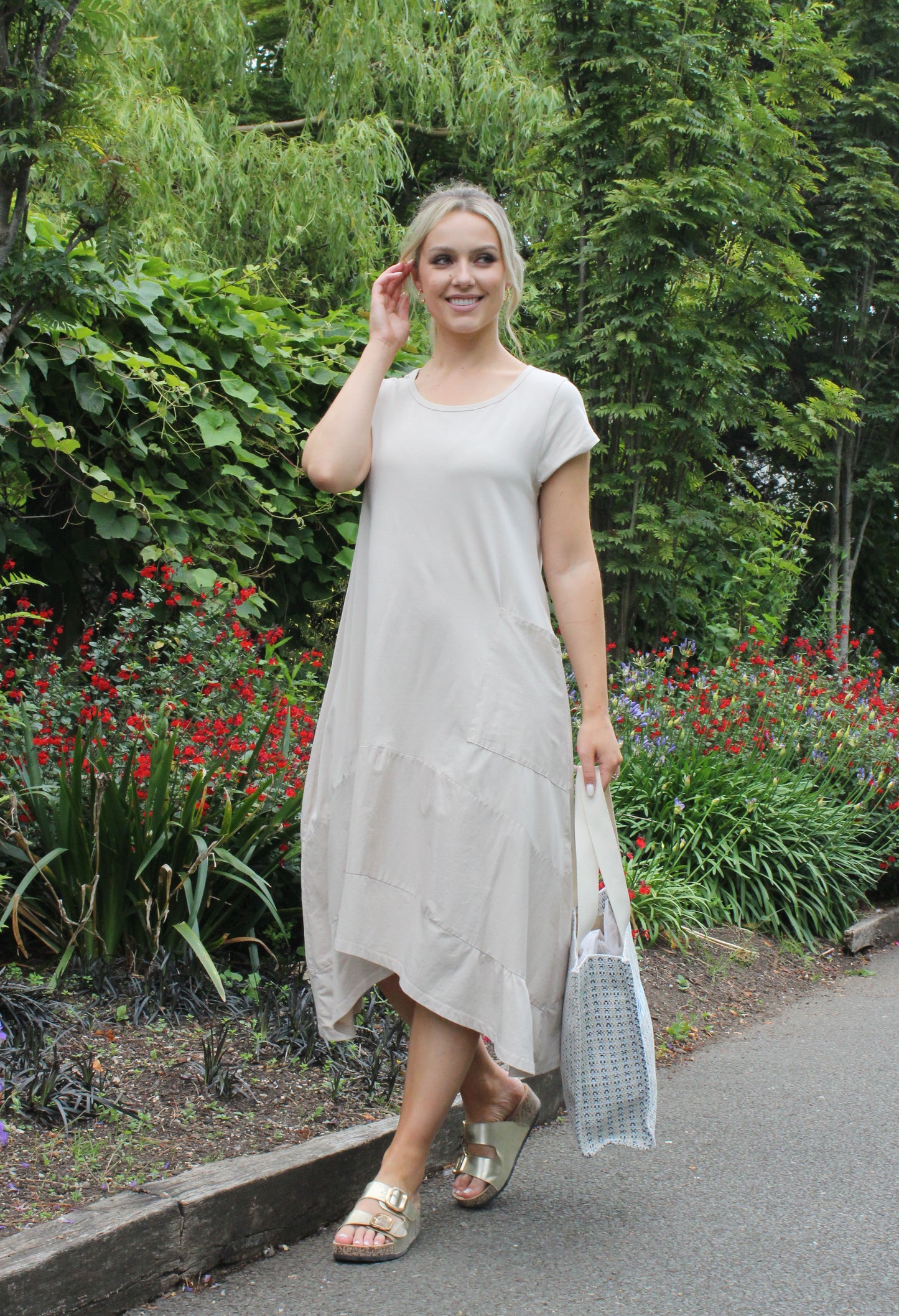Short Sleeve Summer Dress