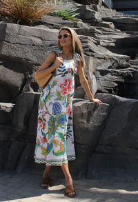 Floral Print Midi Dress