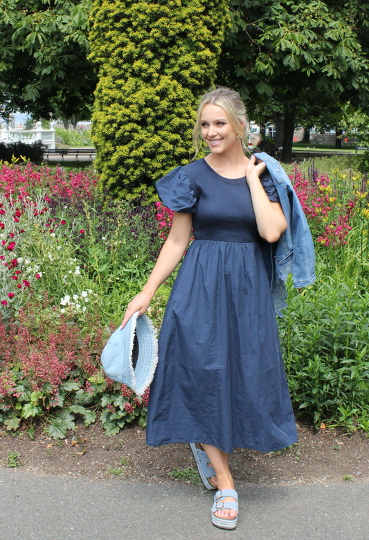 Puff Sleeve Summer Dress