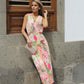 Plisse Pleated Sleeveless Dress