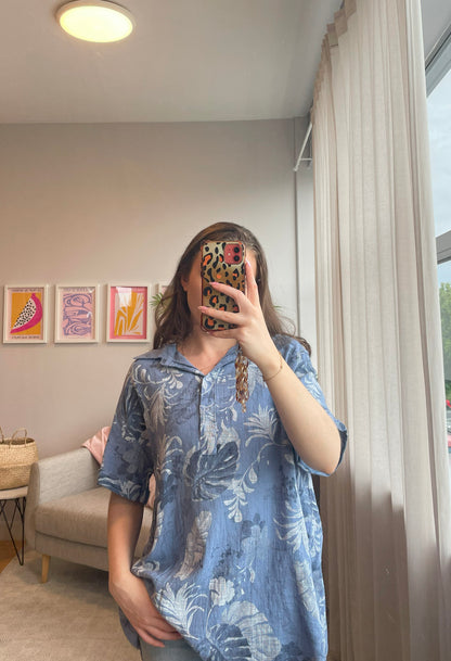 Breezy Linen Look Top