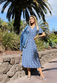 Plaza Floral Print Wrap Dress
