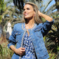 Helene Slim Fit Denim Jacket