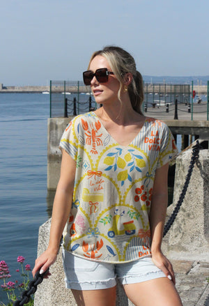 Dolce Vita Lurex Top