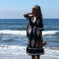 Linen Look Midi Dress
