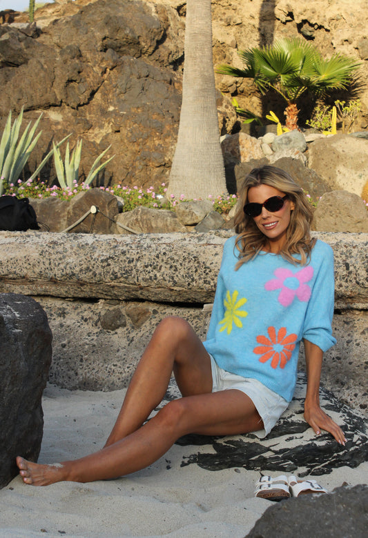 Floral Knit Jumper