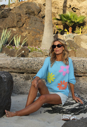 Floral Knit Jumper