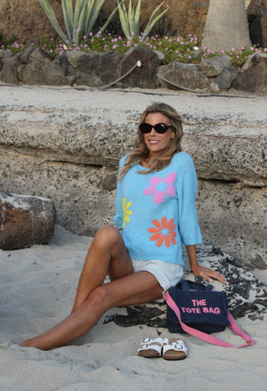 Floral Knit Jumper