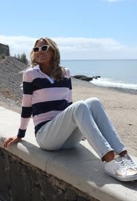 Rugby Stripe Top