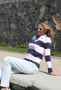 Rugby Stripe Top
