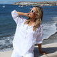Sequin & Crochet Blouse