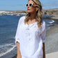 Sequin & Crochet Blouse