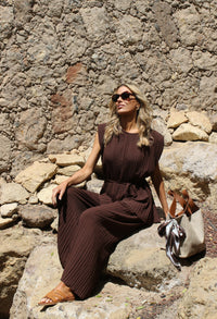 Plisse Pleated Co-Ord