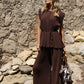 Plisse Pleated Co-Ord