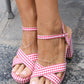 Gingham High Heel