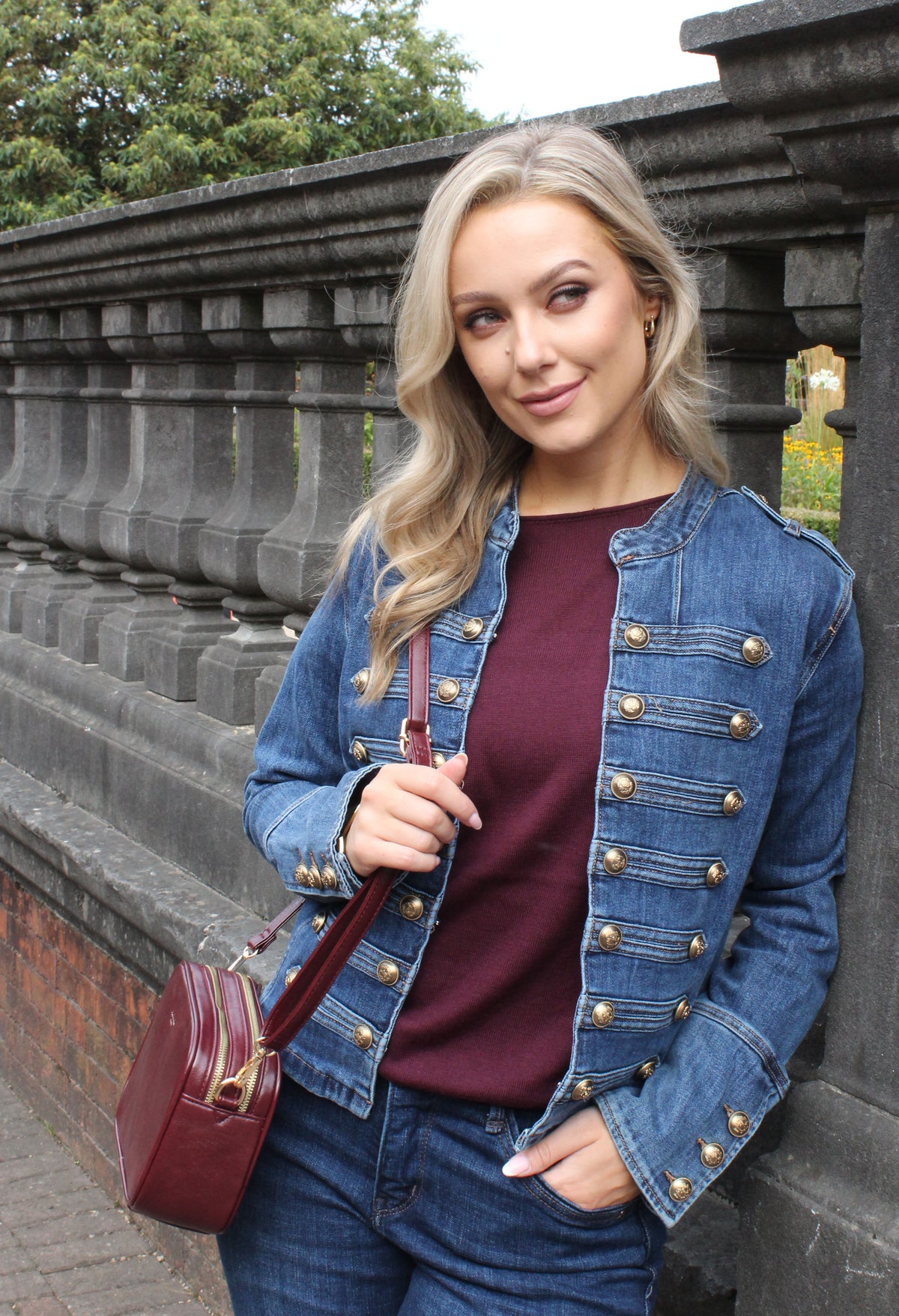 Napoleon Style Denim Jacket