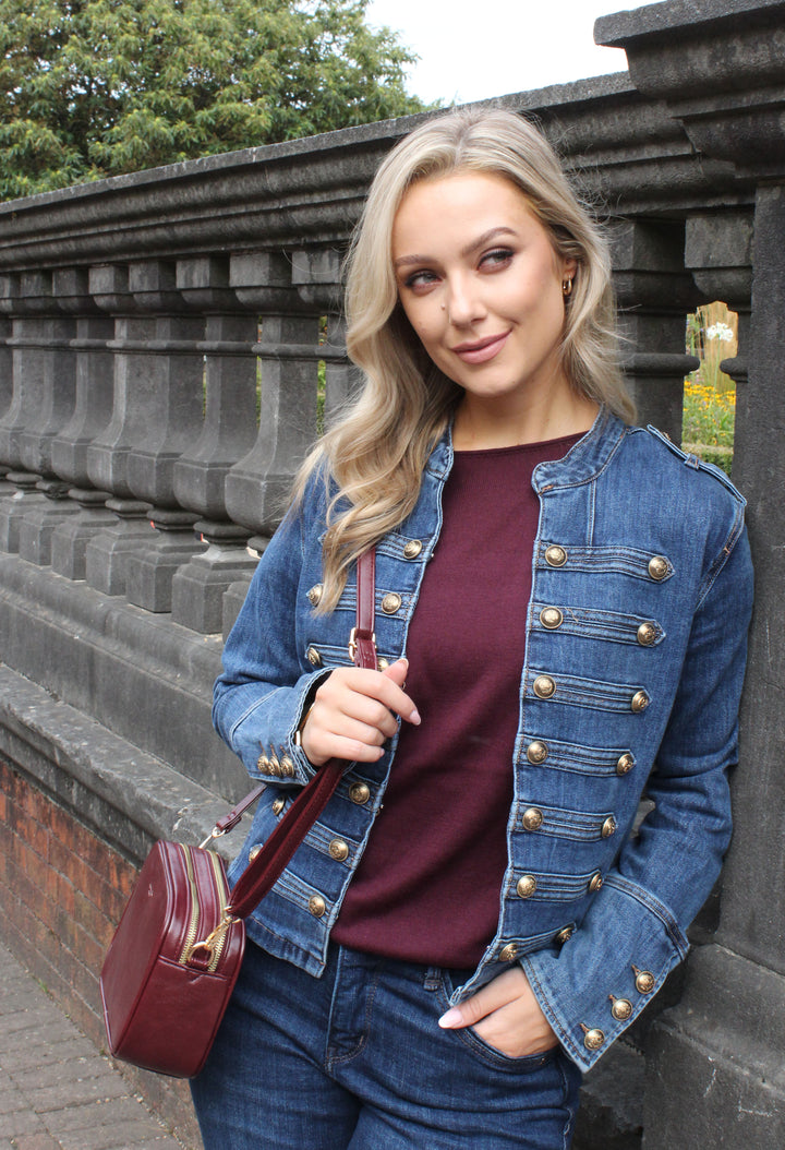Napoleon Style Denim Jacket