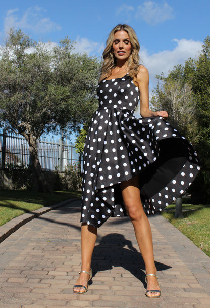 Polka Dot Midi Dress