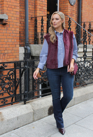 Onldana Faux Fur Gilet