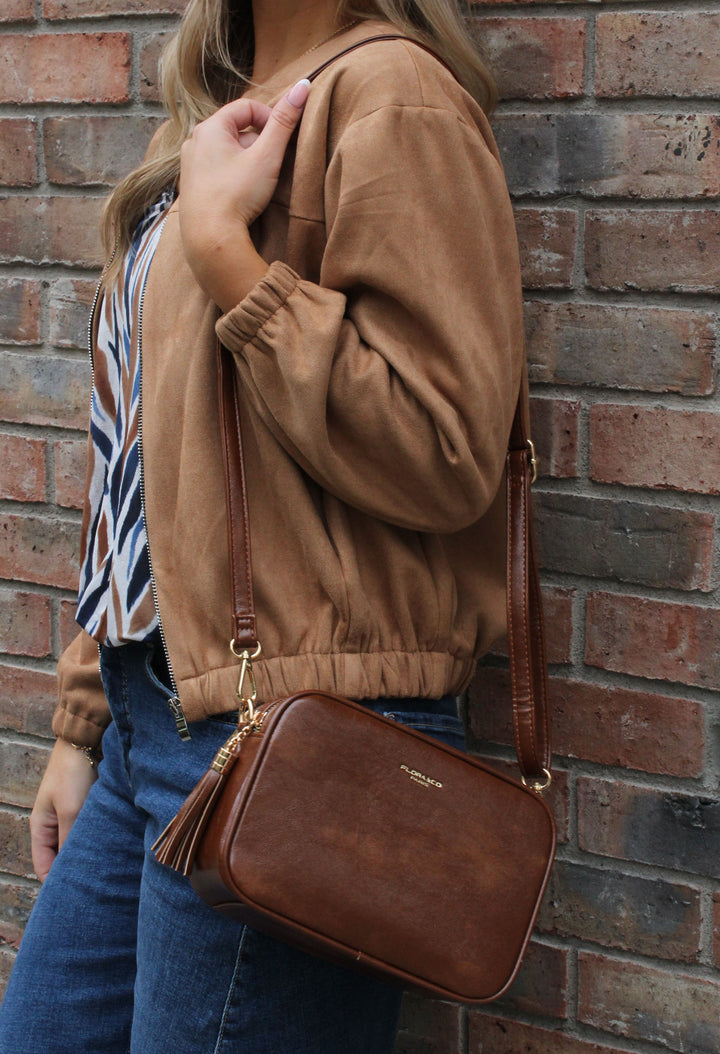 Crossbody Faux Leather Bag