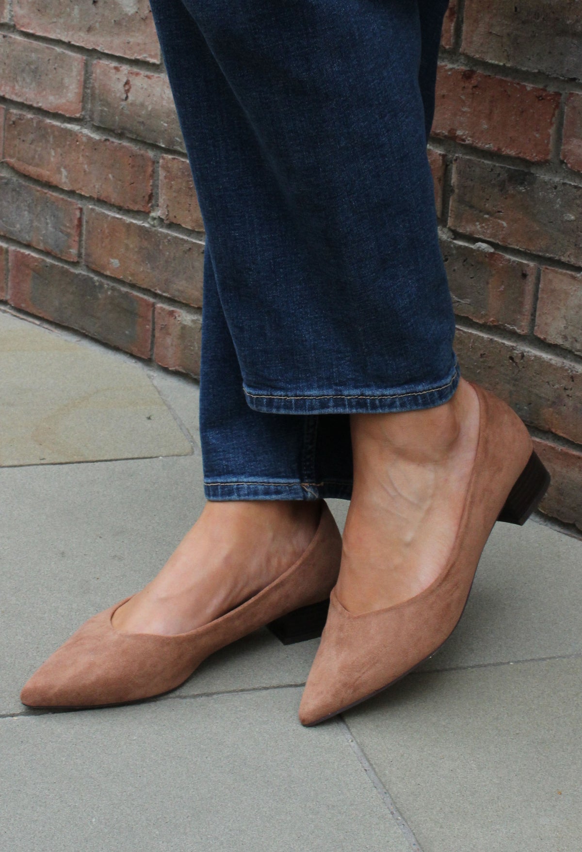 Suede Feel Pump