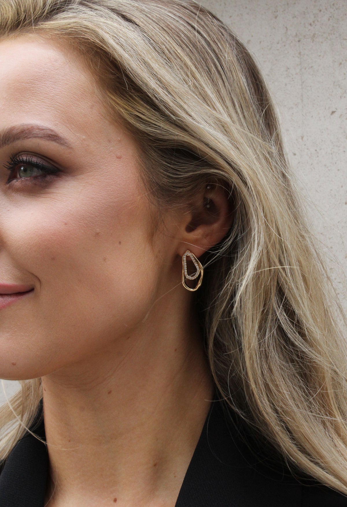 Cubic Zirconia Earring Set