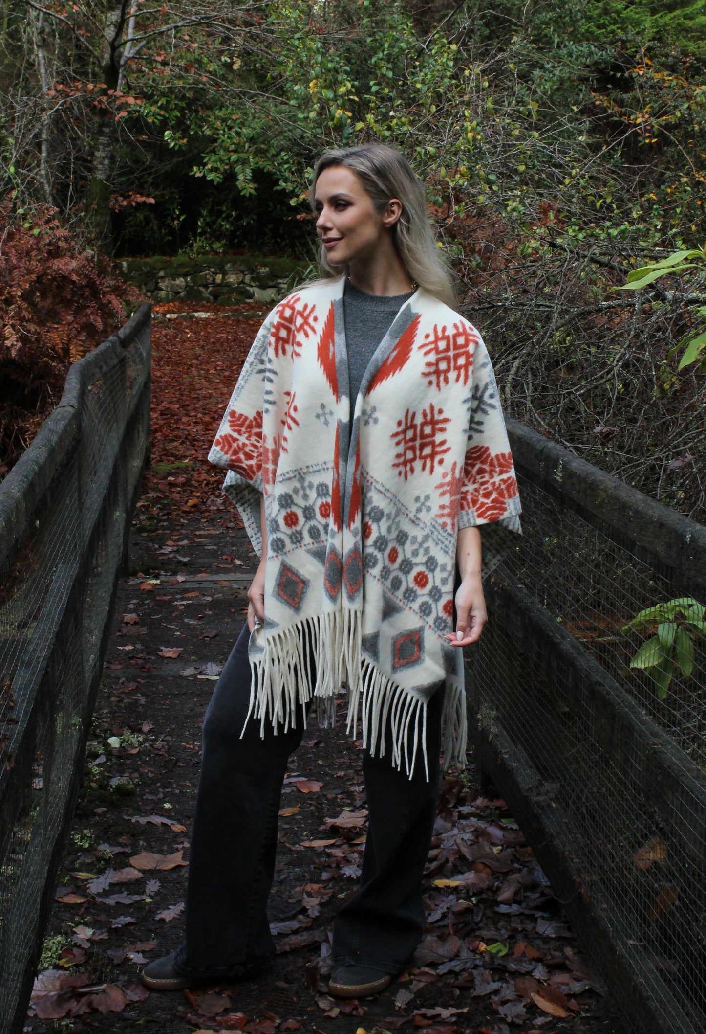Fair Isle Soft Touch Cape