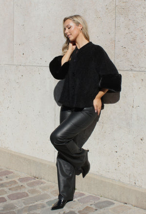 Onlblush Faux Leather Trousers