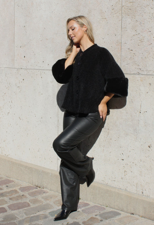 Onlblush Faux Leather Trousers
