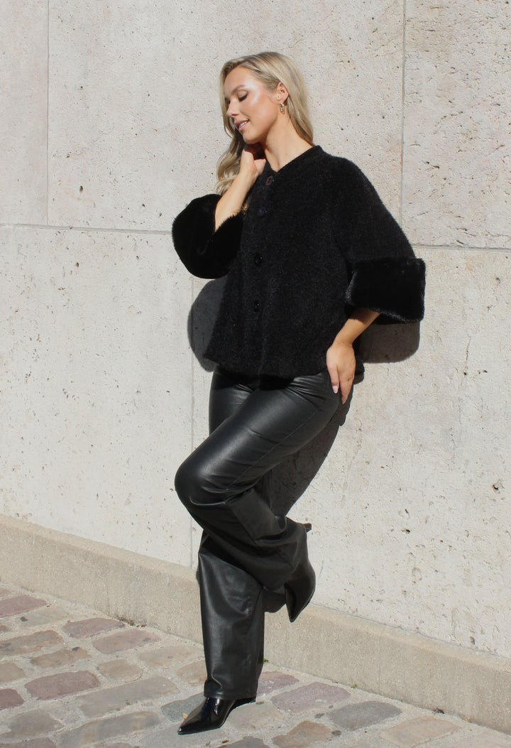Onlblush Faux Leather Trousers