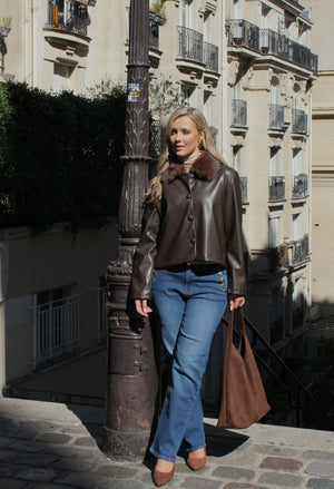 Button Detail Jeans