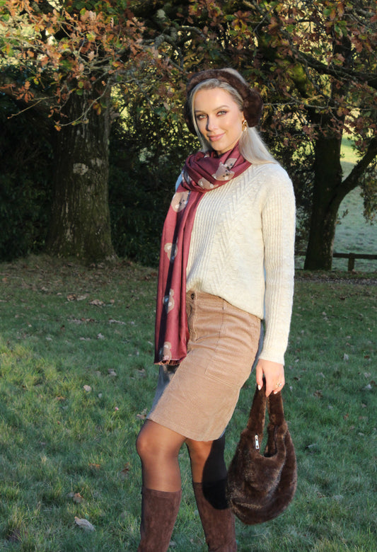 Teddy Bear Scarf