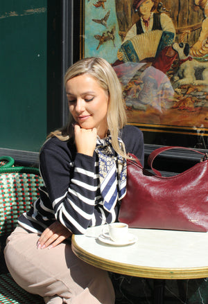 Striped Knit Jumper