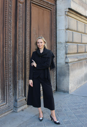 Side Zip Detail Open Jacket