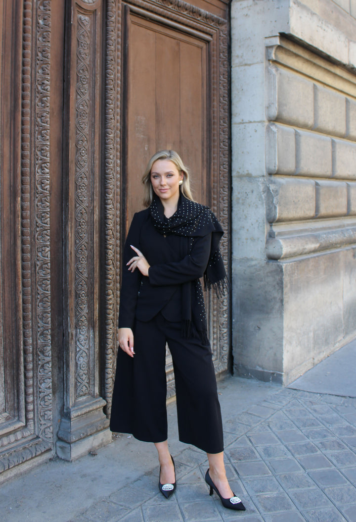 Side Zip Detail Open Jacket
